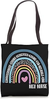 Nicu Nurse Cute Rainbow Tote Bag