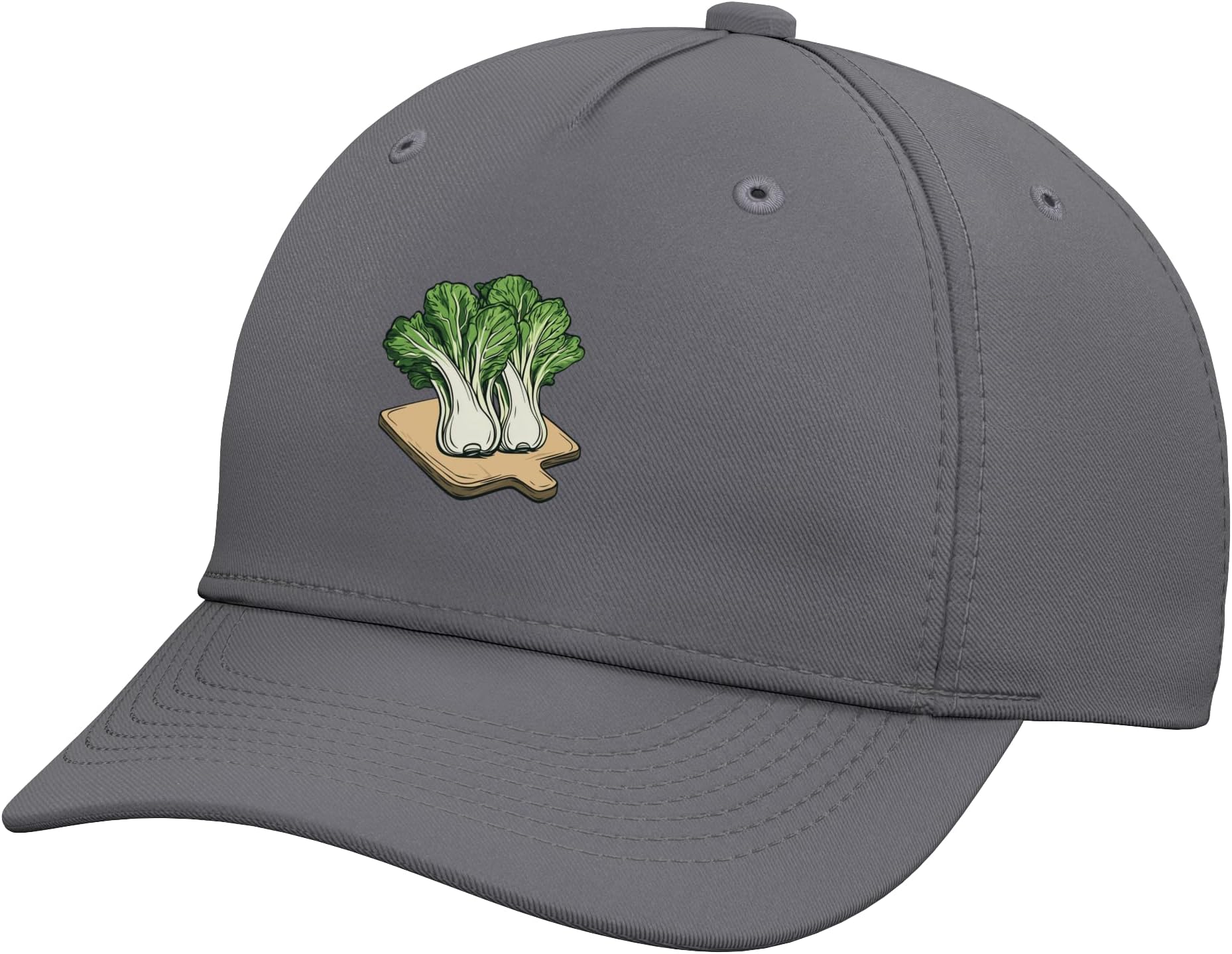 Bok Choy On A Cutting Board Adjustable Baseball Hat