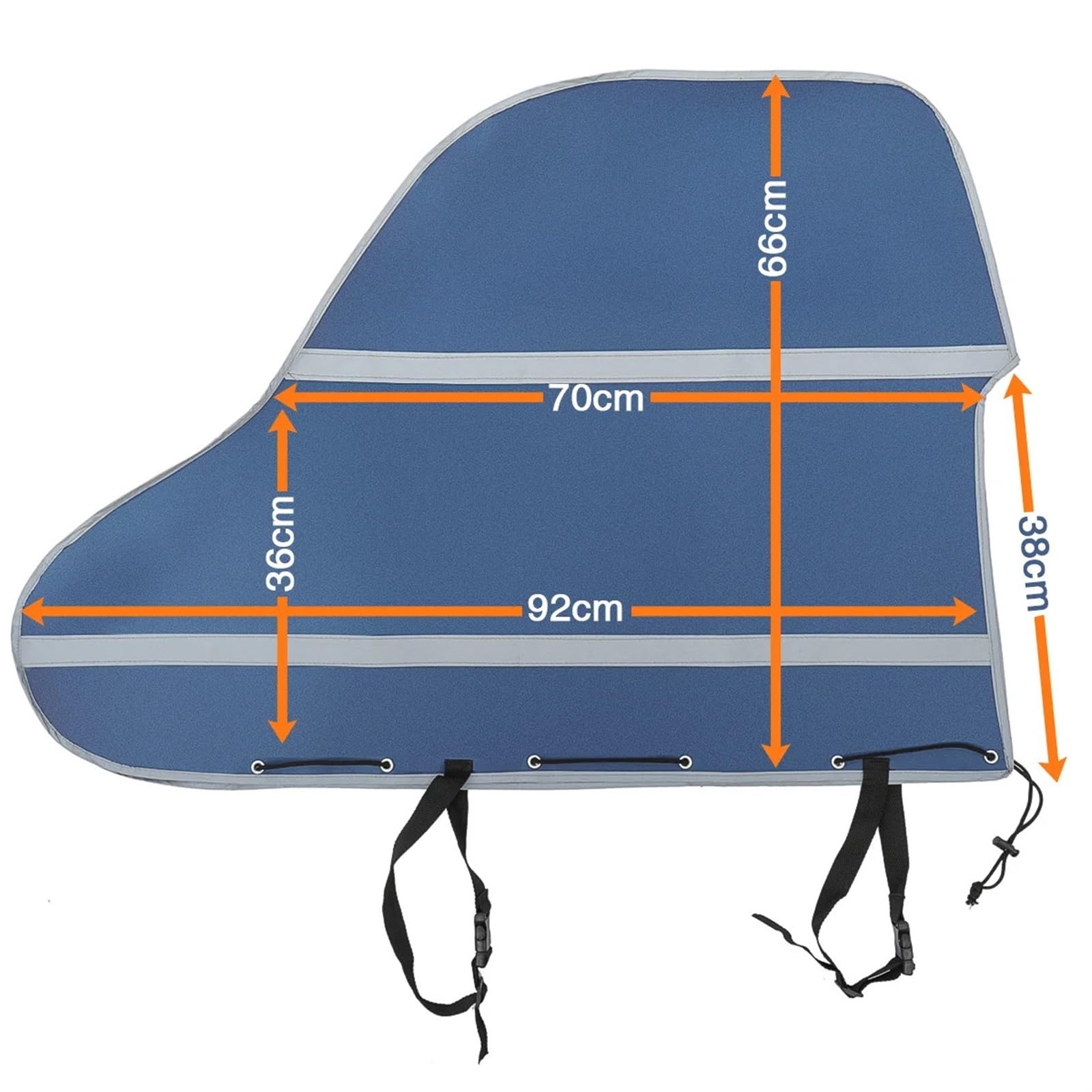 Deichselabdeckung 420D Oxford Stoff Universal Wasserdicht Caravan Trailer Anhängerkupplung Abdeckung Schloss Abdeckungen for Wohnmobil