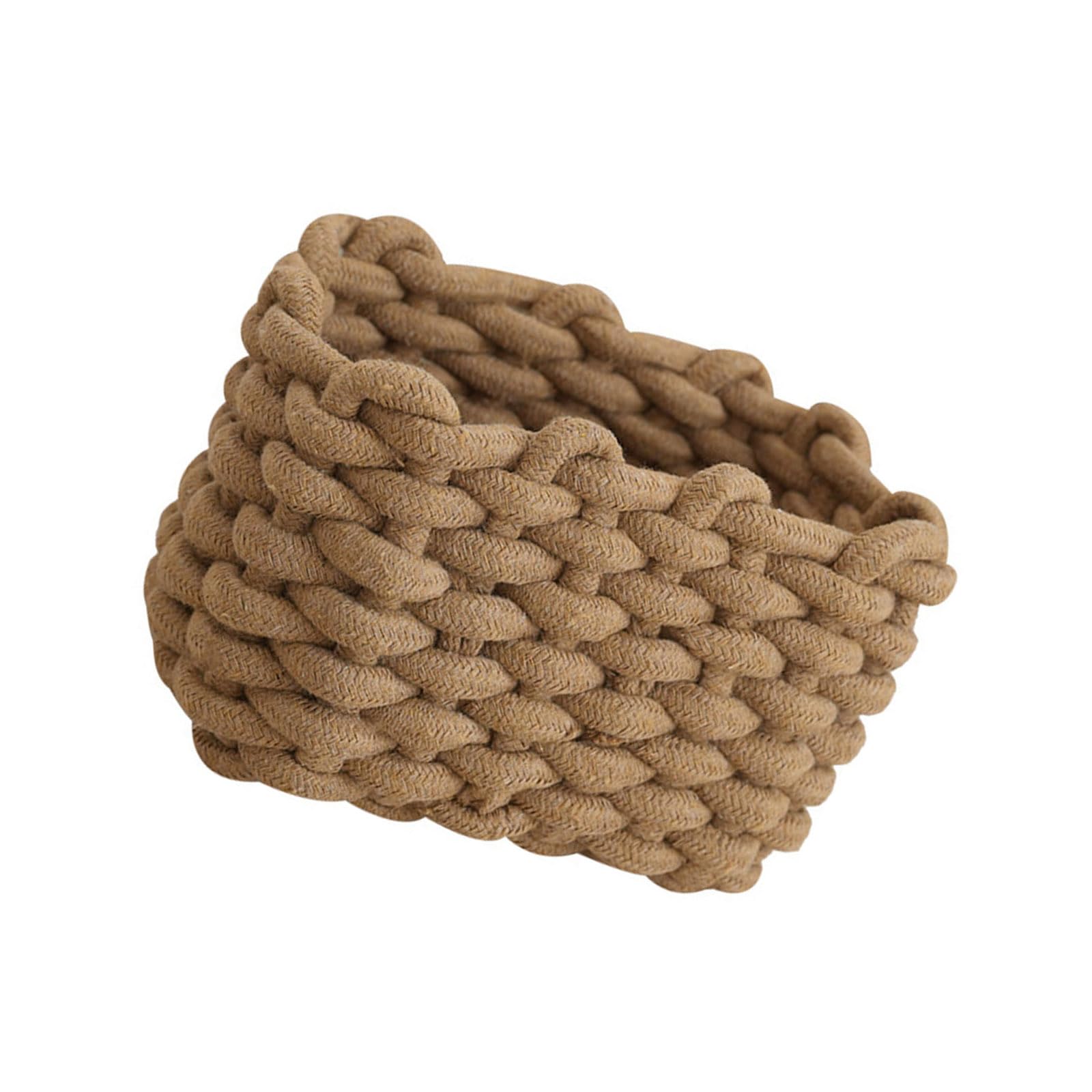 Multipurpose Handcrafted Cotton Basket for Home Decoration and Practical Use Practical Storage Organiser Japanese Cotton Rope Storage Basket