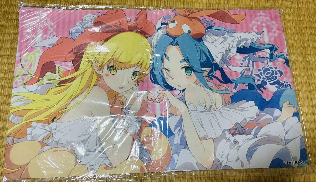 Amazon.co.jp: 忍野忍 余接 プレイマット 荻pote 正規品 : おもちゃ