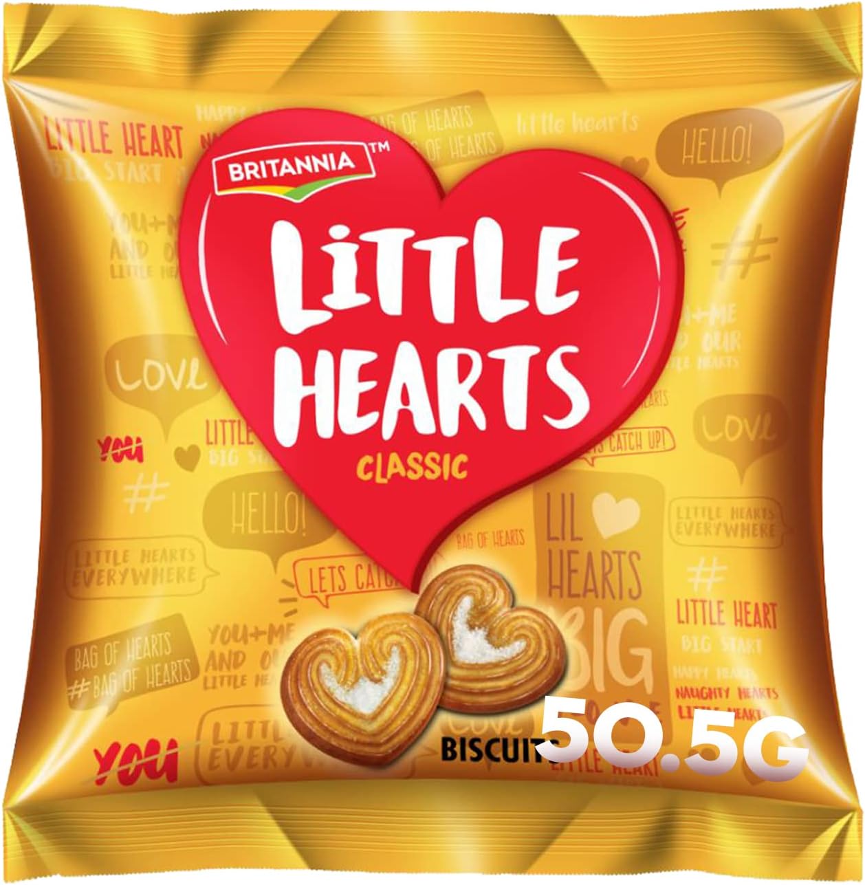 Little Hearts 50.5 gm