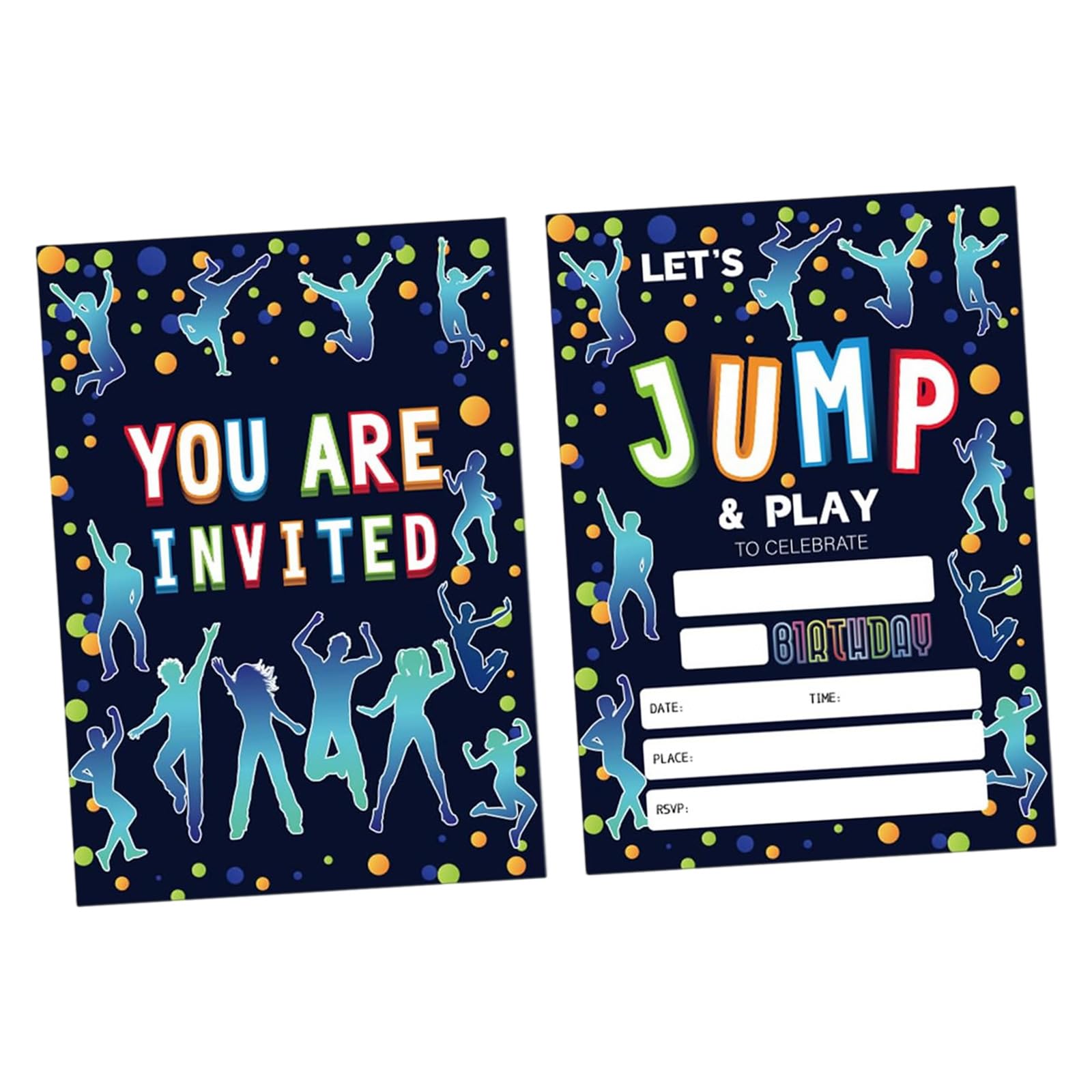 hogtnd 20 x Handmade Creative Party Invitations for Memorable Gatherings Elegant Invitation Cards for Special Occasions Writable Invitation Cards