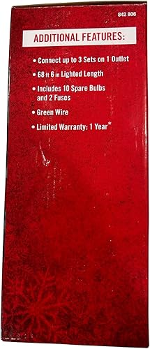 Miniatura 4 de 300 mini luces, 68 pies 6 pulgadas de longitud iluminada