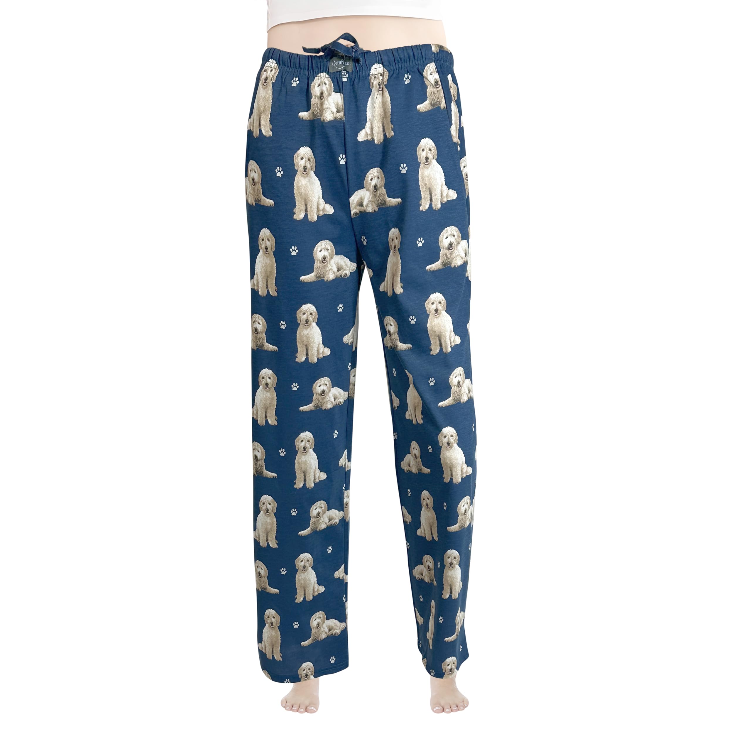 Pet Lover Pajama Pants – New Cotton Blend - All Season - Comfort Fit Lounge Pants for Women and Men - 27 Breeds Available-image-24