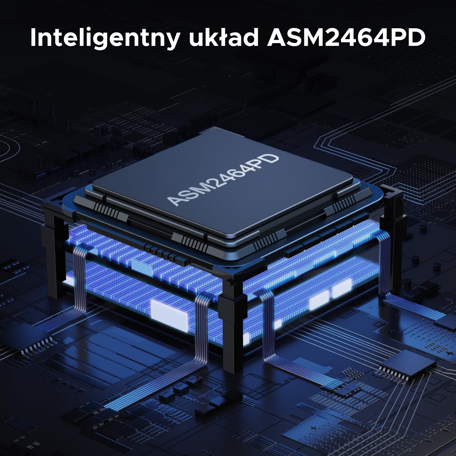 UGREEN Obudowa do dysku SSD 40 Gb/s M.2 USB4 NVMe o prędkości do 3848 MB/s | Obudowa dysku SSD M2 kompatybilna z Thunderbolt 4 oraz komputerami Mac mini M4, MacBook Pro M5 Pro/M5 Max i ASUS Z890