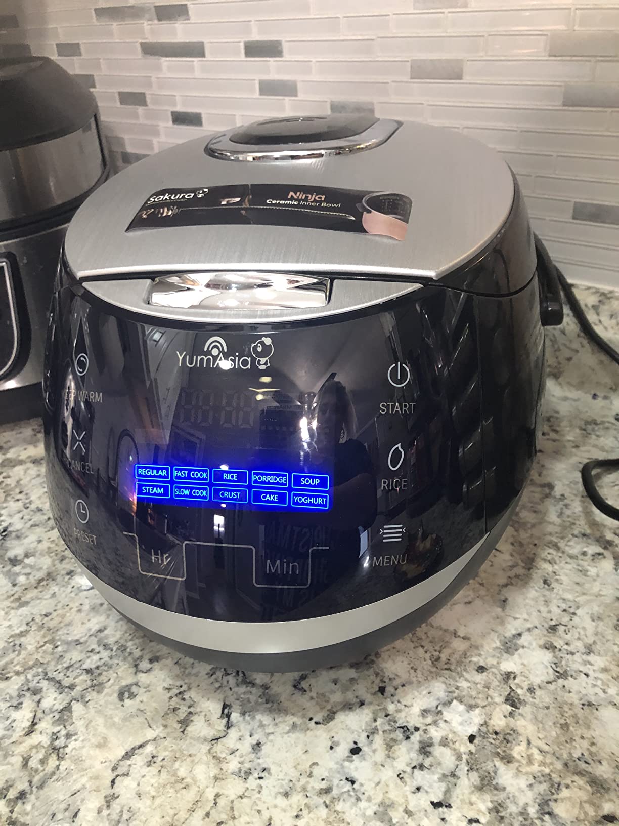 25/mo Finance Yum Asia Sakura Rice Cooker with Ceramic Bowl and