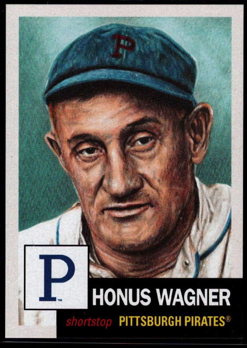 2019 Topps MLB The Living Set #244 Honus Wagner Pittsburgh Pirates Official Baseball Trading Card with Facsimile Red Autograph on Back Continuation of 2018 Set