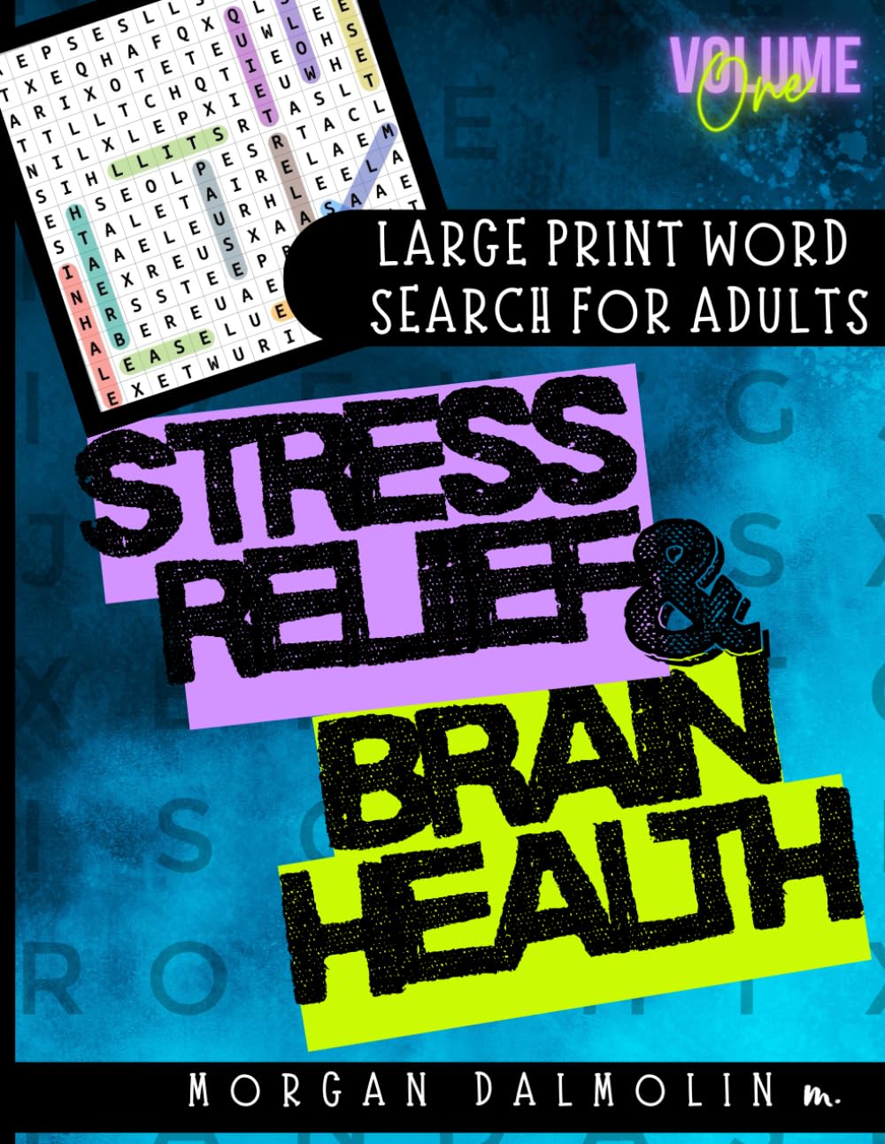 Large Print Word Search for Adults: 50 Relaxing Puzzles for Stress Relief, Focus & Brain Health