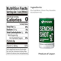 Vista 6 de Ito En Sencha Shot, té verde japonés, 6.4 onzas (paquete de 30), sin azúcar, cero calorías
