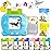 Spanish & English Talking Flash Cards for Toddler, Learning Montessori Toys with 510 Sight Words, Speech Therapy Toys, Children\'s Sensory Preschool Learning Educational Birthday