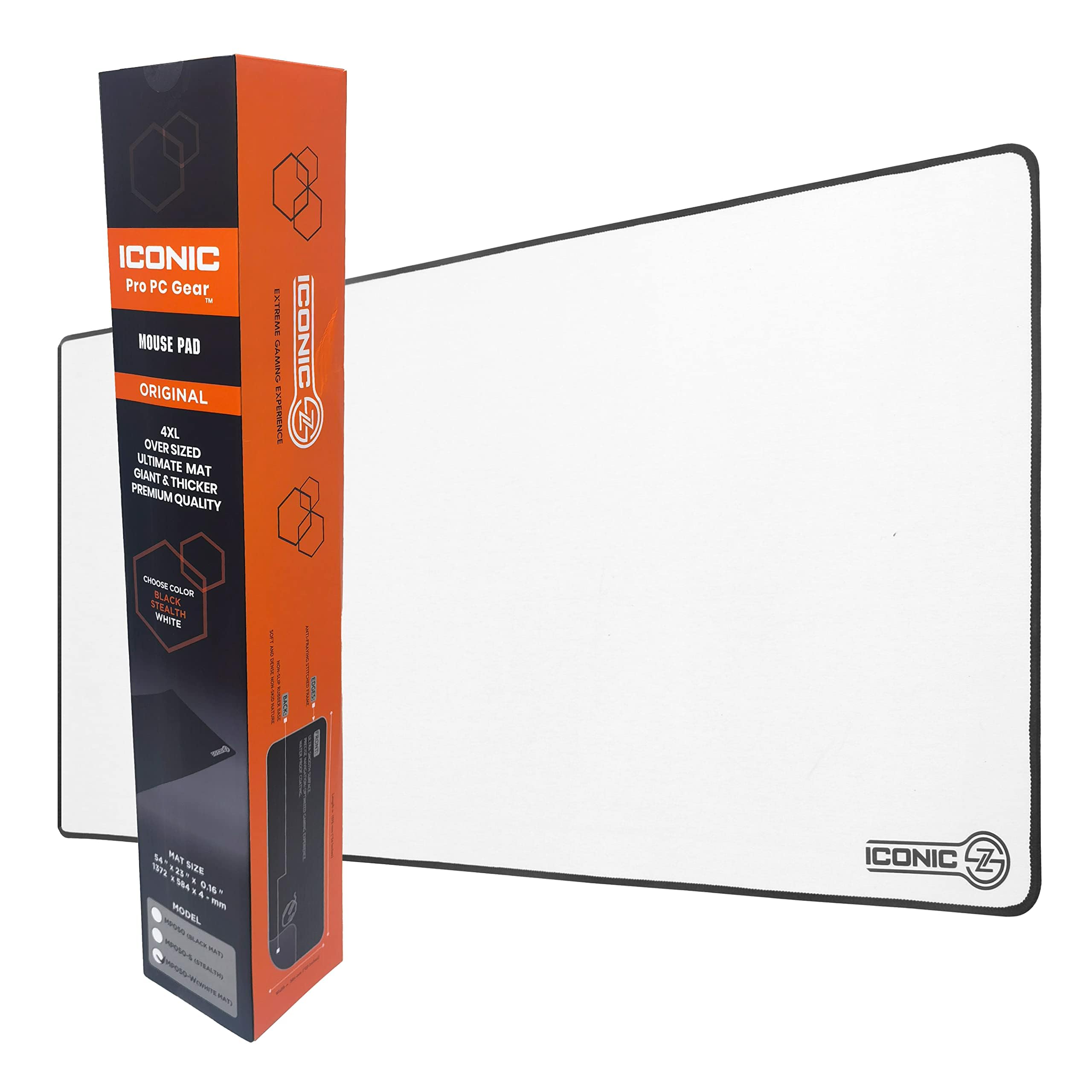 Amazon.co.jp: ICONIC – Pro PC Gear ゲーミングマウスパッド