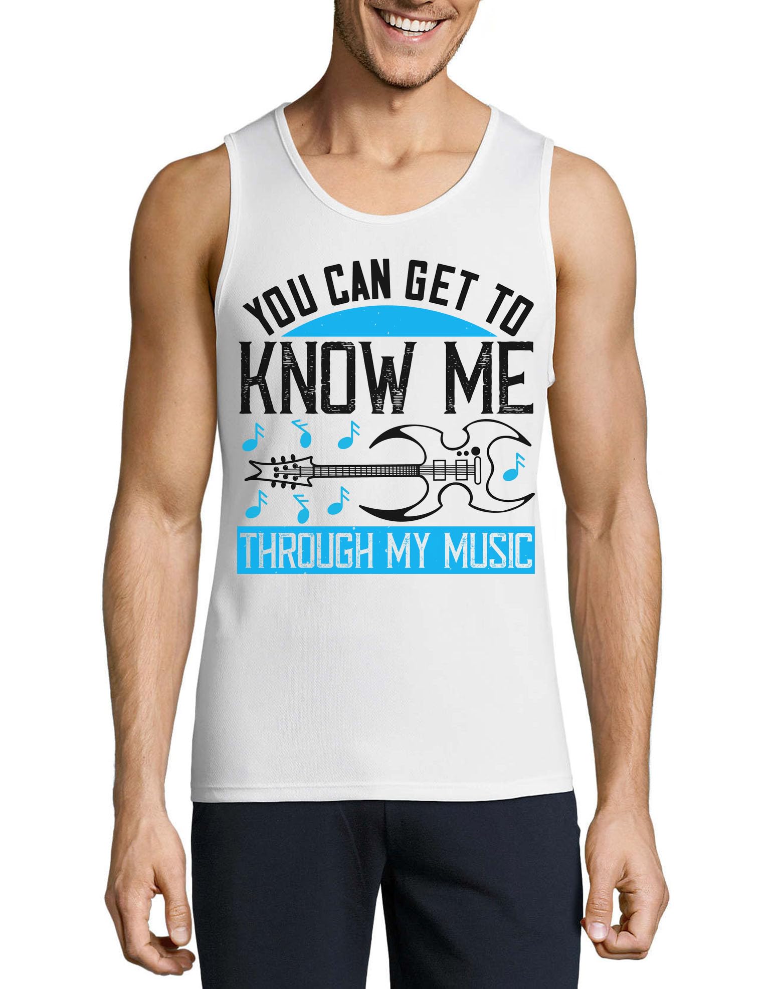 Camiseta sin mangas de algodón transpirable para evitar el calor con estilo 3