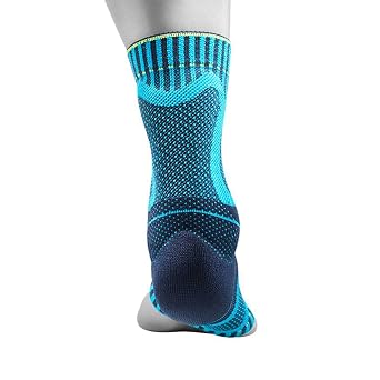 Bauerfeind Sports Achilles Support - Relieves the achilles tendon while running, jumping, and moving - Rivera, Small