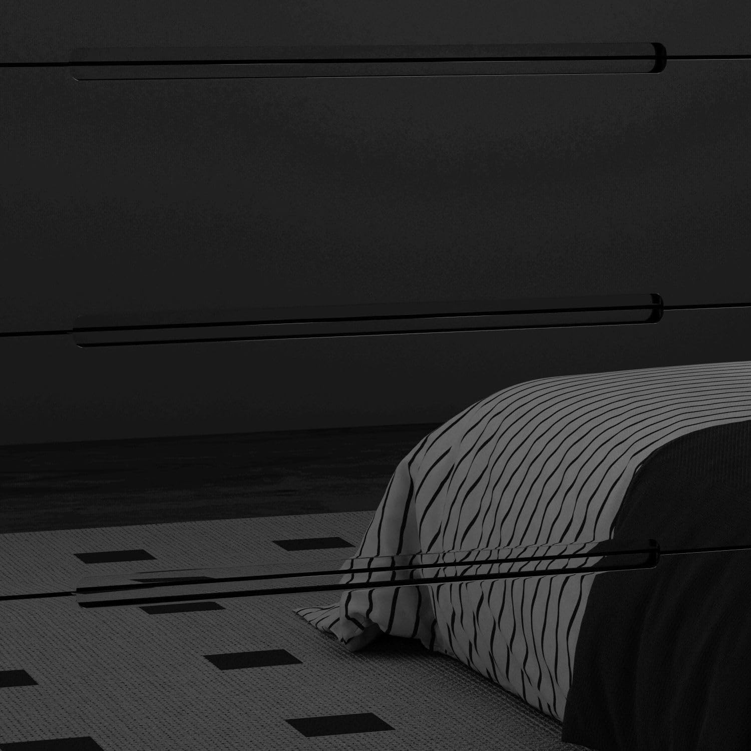 FAMAPY Dresser with LED Lights On