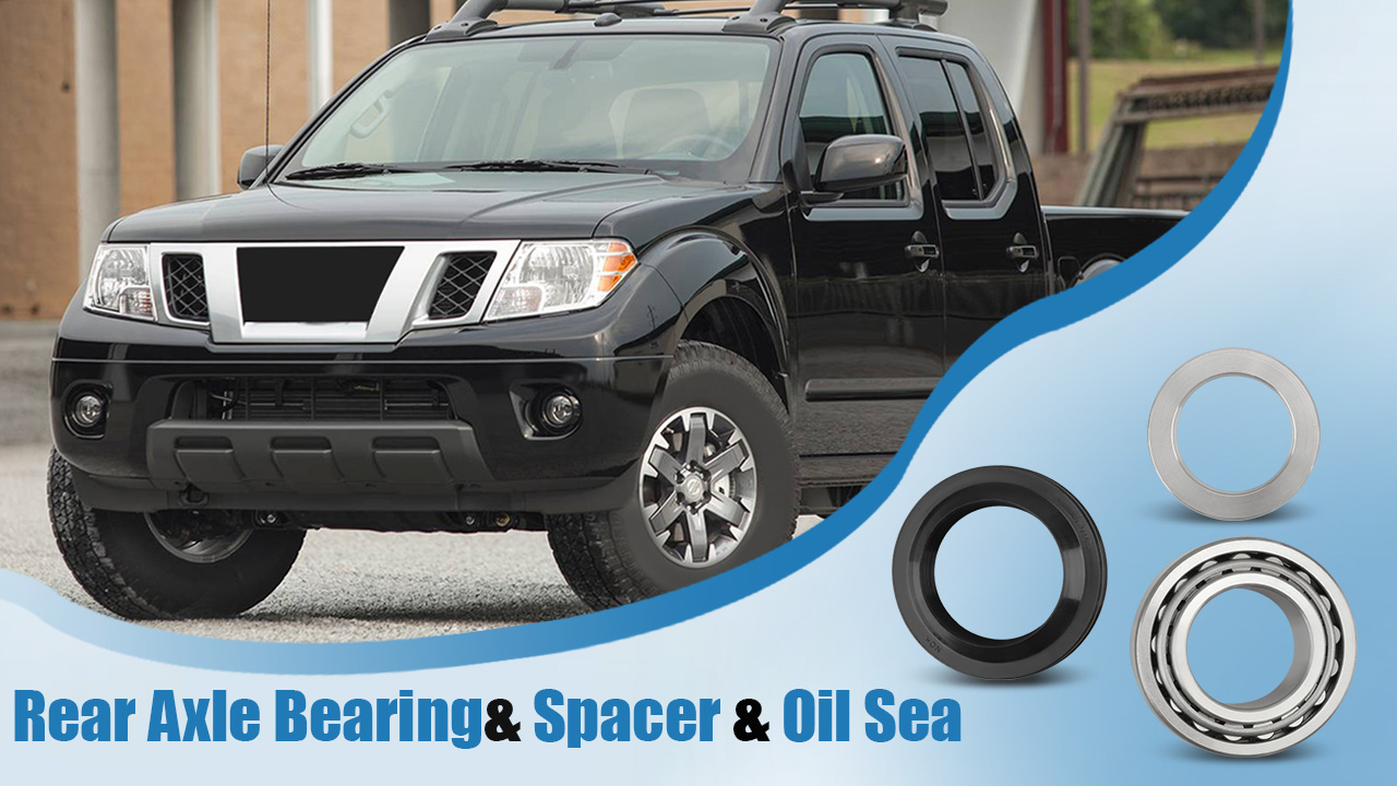 Rear Axle Bearing Inner Spacer Oil Seal Kit 43252-7S200, Fit for