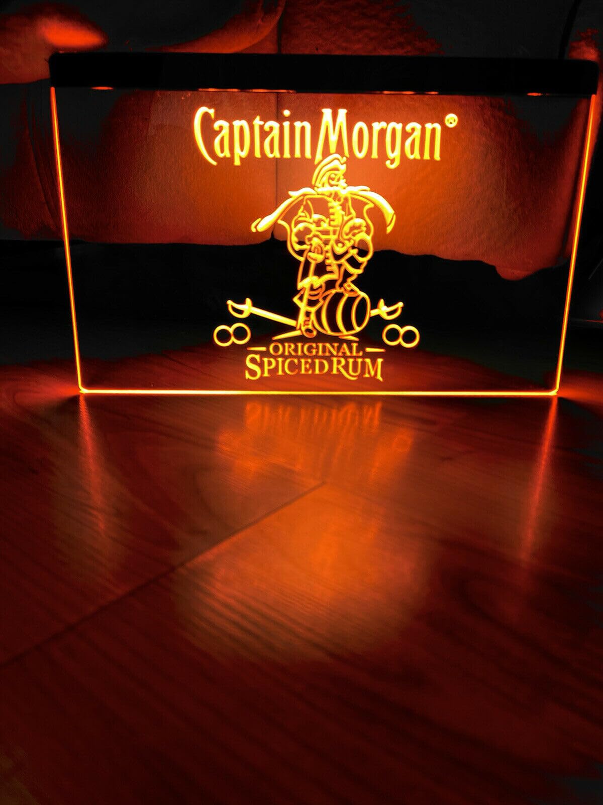 LED Neon Light Sign for Captain Morgan Bar Beer Rum Pub Store Aclo