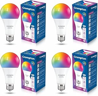 Crompton Immensa Smart 9 Watts Wi-Fi Enabled LED Bulb Compatible with Alexa and Google Assistant (Immensa Music Sync E27, ... Price In India
