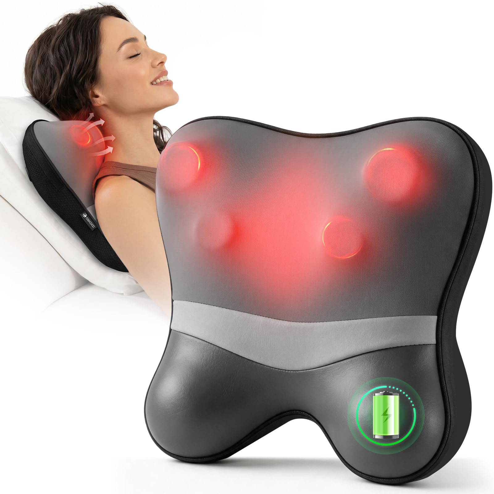 CooCoCo Cordless Neck and Back Massager