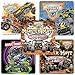Monster Jam Truck Trios Stickers - Prizes 100 Per Pack