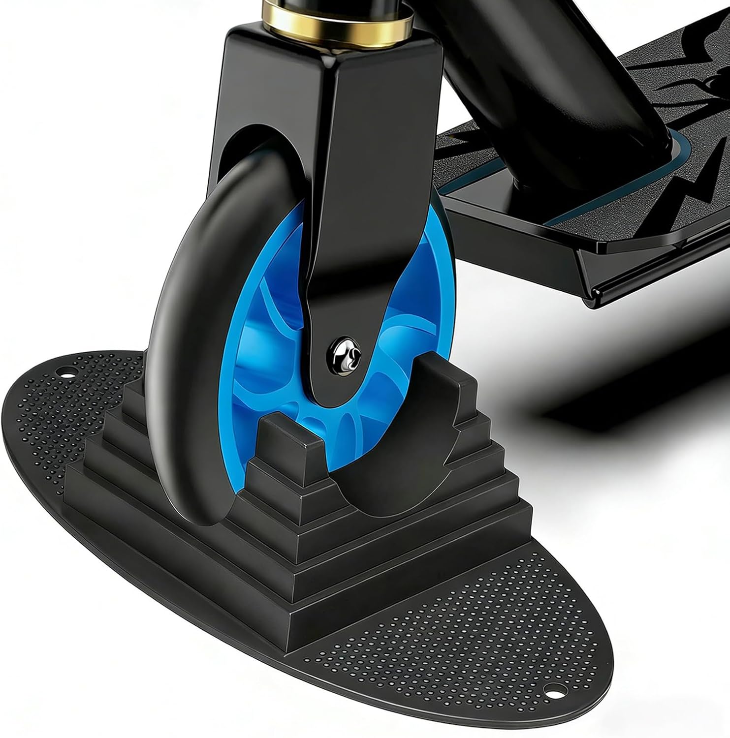 Klappbarer Kopfständer mit Rollen