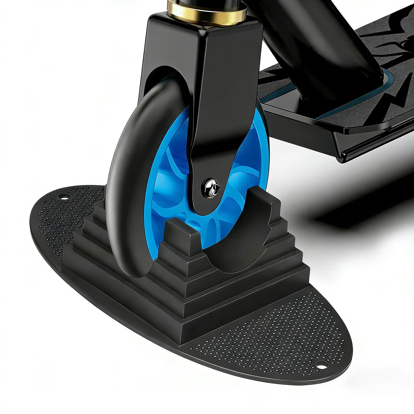 flintronic Scooter Ständer, Universal Scooter Stand, mit Extra Stabiler Passend, für Pro Scooter, Trick Scooter, Stunt Scooter, 95 mm bis 125 mm Rädern