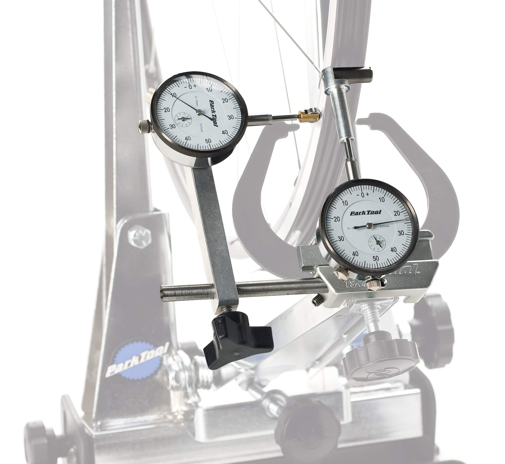 Park Tool Dial Indicator Gauge Set for TS-2.2 and TS-2 Truing Stands