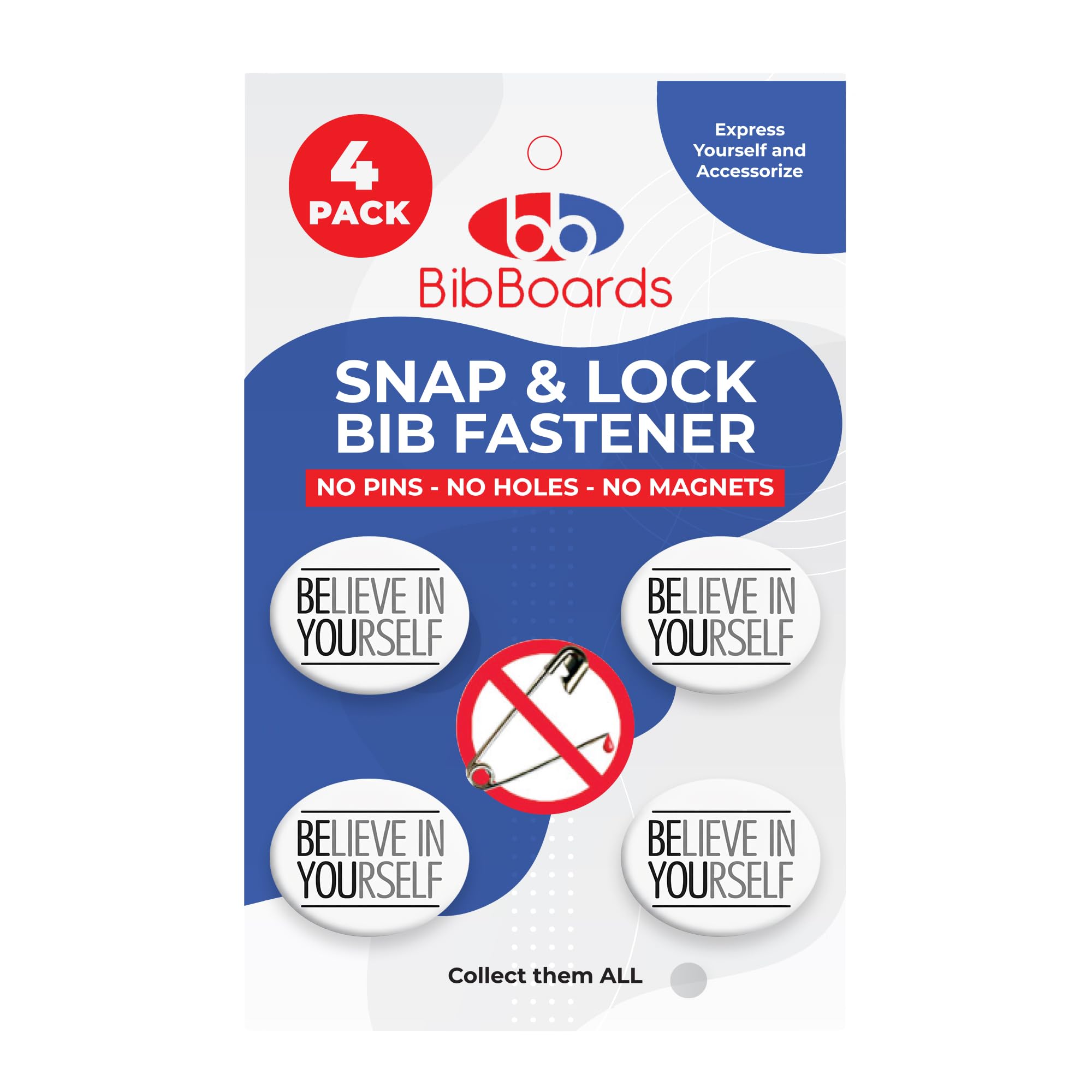 bibSNAPS Race Bib Clips – No Magnets, No Pins – Lightweight Safety Lock Fasteners for Secure Running, Marathon, Triathlon, Cycling – Reusable, Easy to Use & Fabric-Friendly Replacement to Safety Pins
