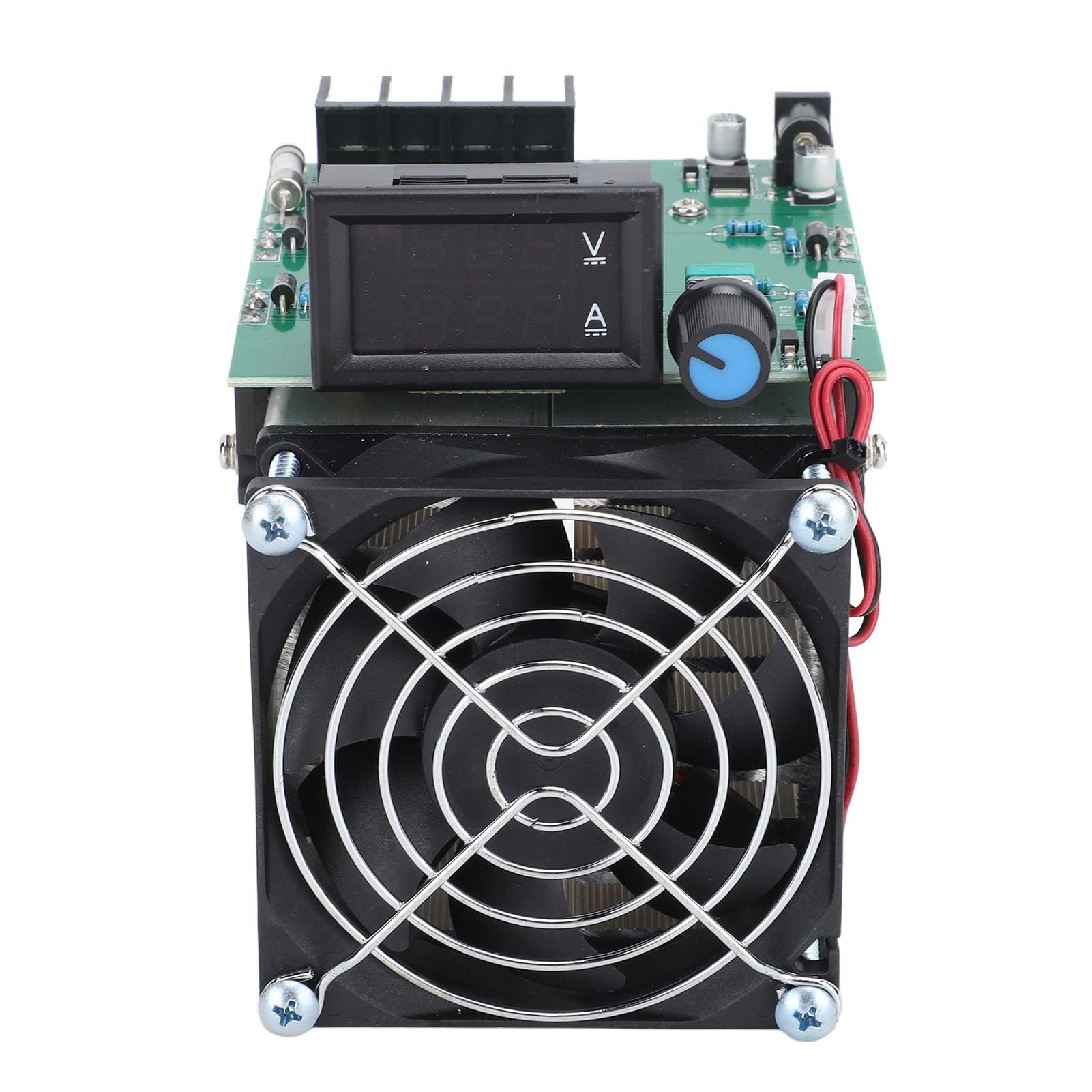 Testeur électronique de charge CC 12 V, 250 W, 0 à 20 A ; module testeur de capacité de batterie avec affichage numérique ; décharge à courant constant pour l’analyse des batteries
