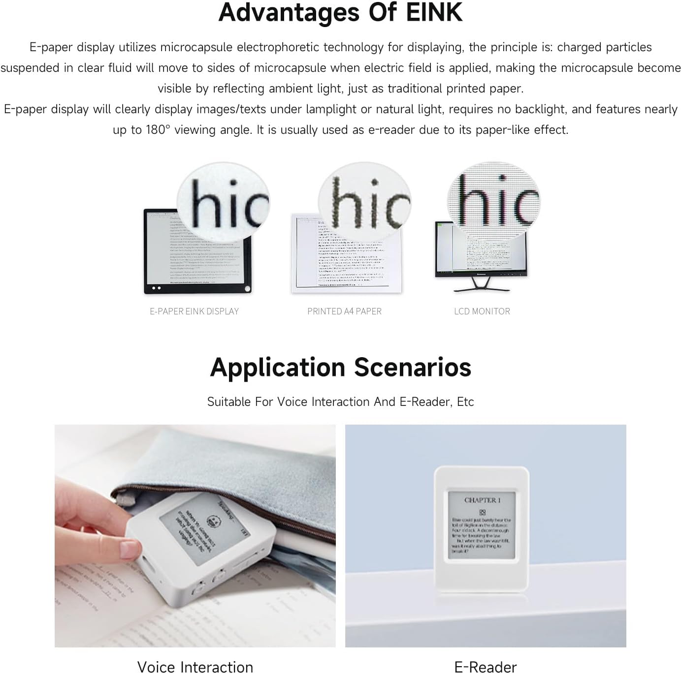 Waveshare ESP32-S3 1.54inch e-Paper AIoT Development Board, 200 × 200, Black/White, Supports Wi-Fi and BLE Dual-Mode Communication, No Battery Included