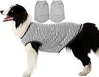 Vista 27 de Camisas ligeras para perros, ropa de algodón fresca para chihuahuas para perritos pequeños extra, ropa transpirable para el sol para perritos Blanco