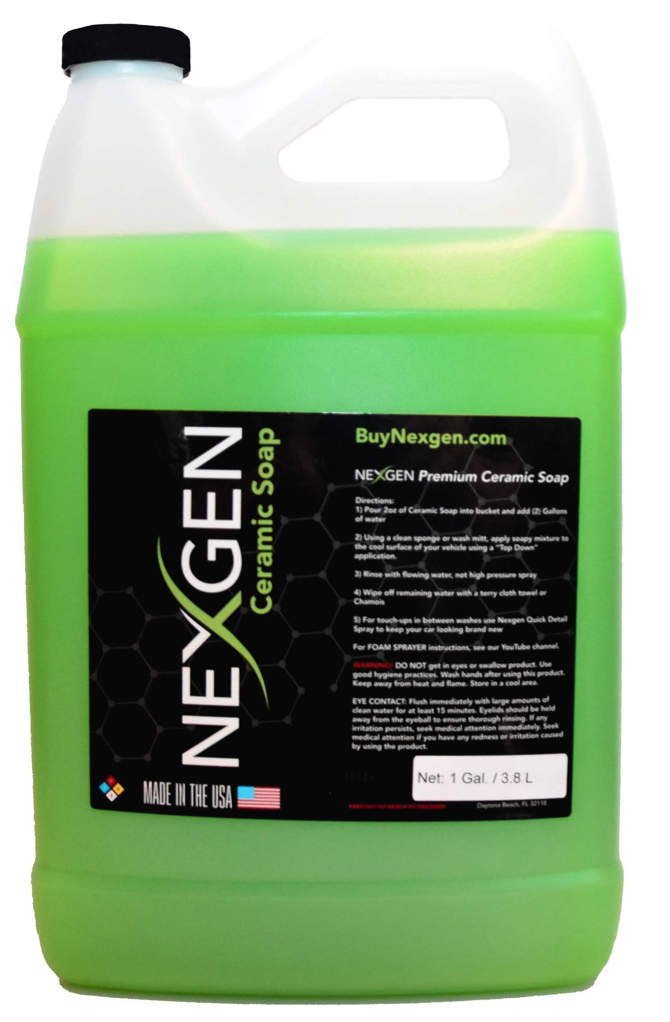 Buy Nexgen Premium Ceramic Car Wash Soap Builds Ceramic Coating