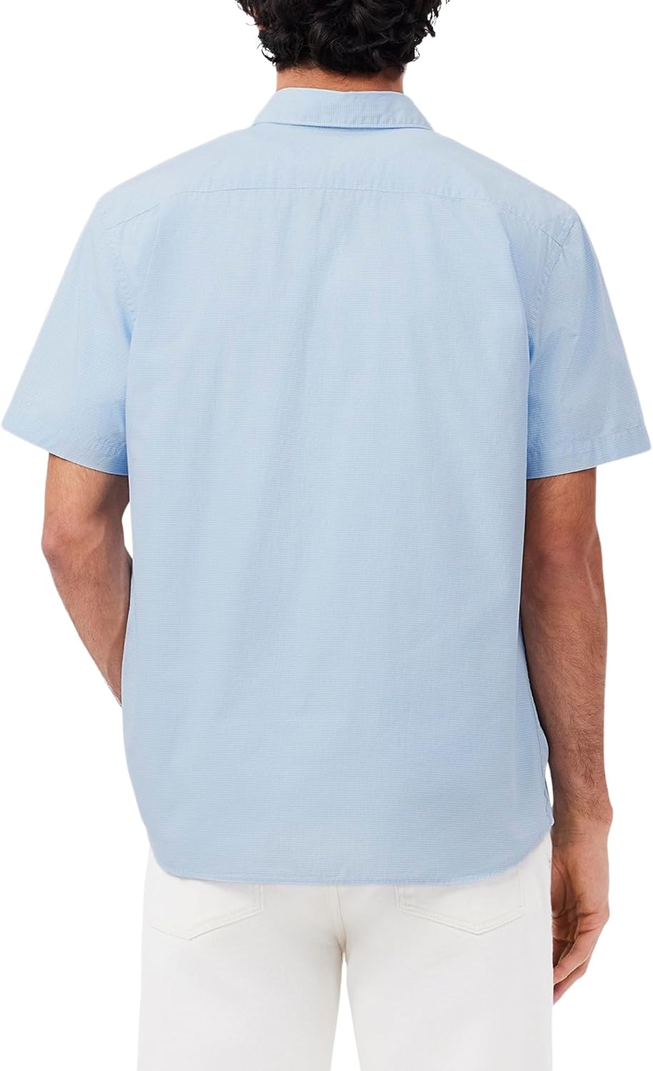 Lacoste Mens Short Sleeve Regular Fit Gingham Button Down Shirt - Image 2