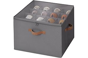 Moteph Shoe Organizer Closet for Cluttered Heels, Socks, Sneakers, High Heel, Flip Flops