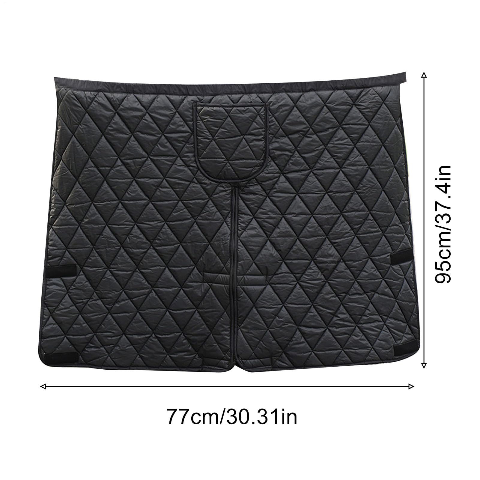 Couvre-jambes d'hiver pour moto - Protection des jambes - Imperméable - Avec doublure en polaire - Pour temps froid - Protection des genoux - Pour l'hiver et l'extérieur - Cyclomoteur - Moto