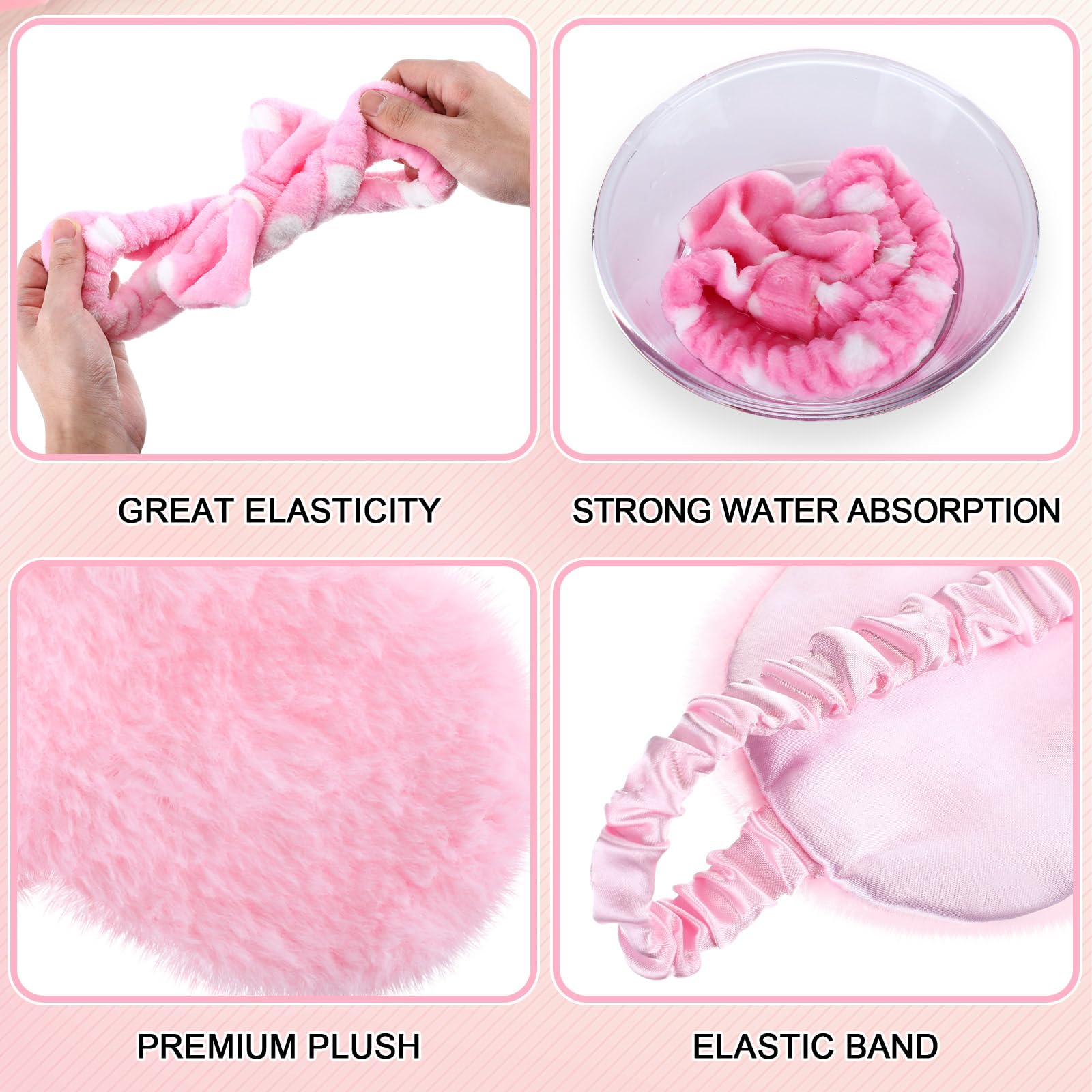 Holiday Sleep Mask and Cosmetic Headband Adult main image 2