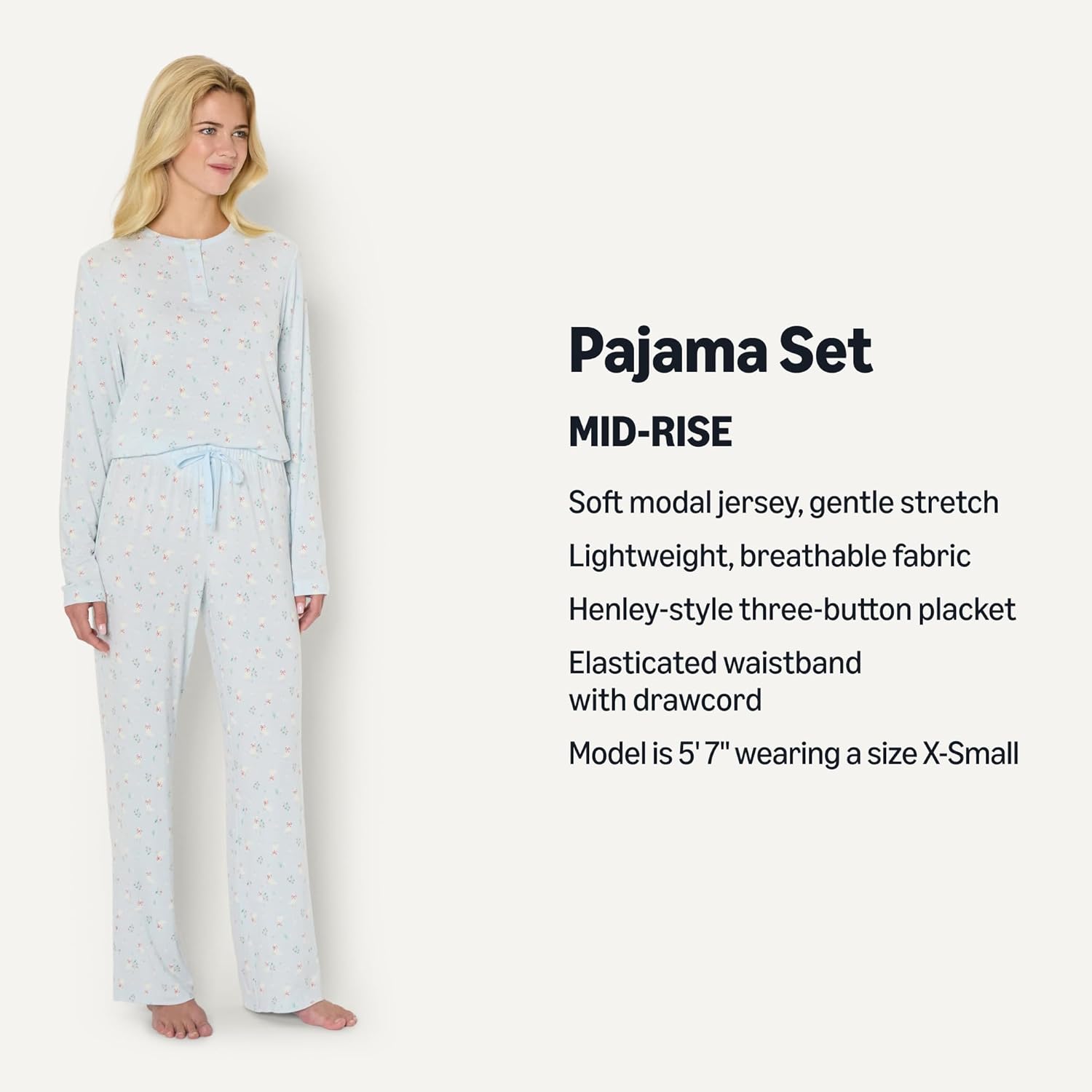 Amazon Essentials x Sofia Grainge Mommy and Me Long Sleeve Pajama Set - Image 2