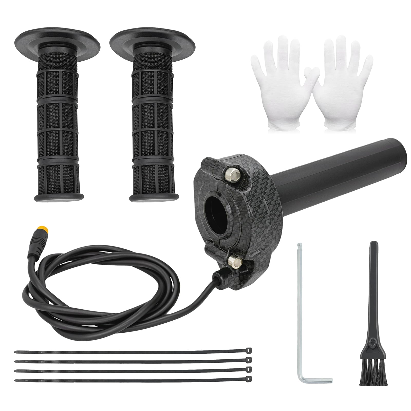 Poignée d'accélérateur pour vélo électrique Macfox, 3 broches style Surron 12 V-72 V