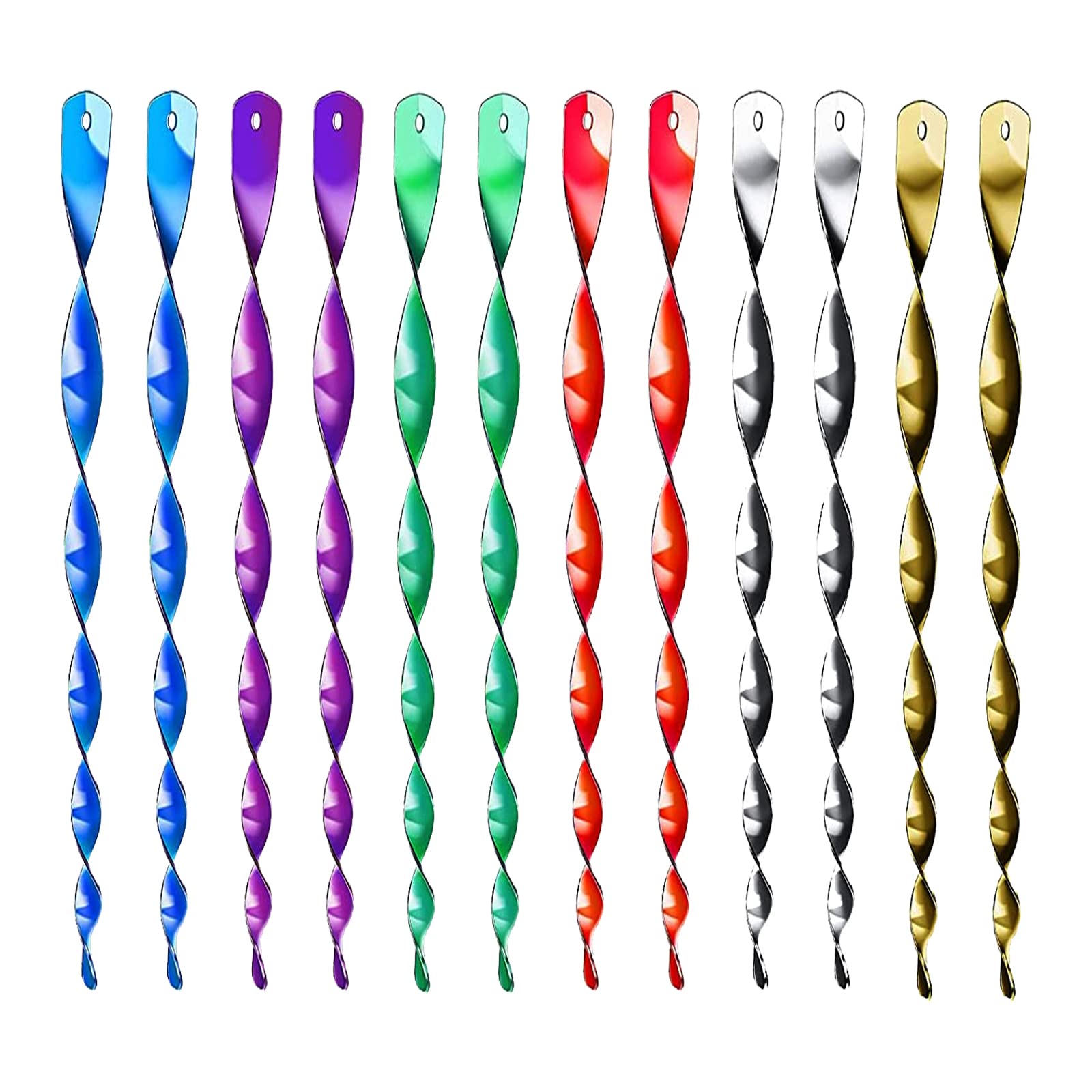 MOGADEE® Pack of 12 Reflective Bird Deterrent, Wind Spiral Bird Repellent, Bird Repellent for Bird Balcony and Garden Decoration, Side Bird Repellent, Heterooptic Bird Repellent (6 Colours)