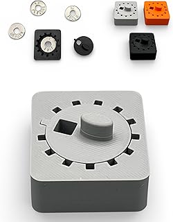 Tampons pour poinçonnage de crypto Seed Phrase Metal Wallet Backup BTC Bitcoin Storage en acier Portefeuille de crypto-monnaie Matériel Cold Wallet Lettres à frapper chiffres à frapper (gris)