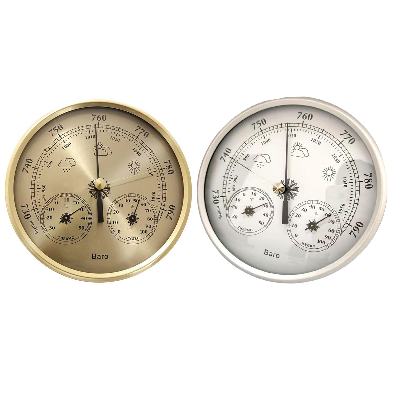Baromètres professionnels thermomètres hygromètre mètre extérieur pression atmosphérique température humidité détecteur mètre
