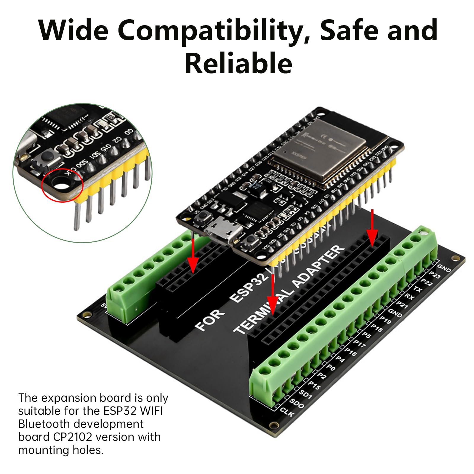 ESP32 Breakout Boards GPIO ESP32S ESP32 placa de | Ubuy India ESP32 Breakout Boards GPIO ESP32S ESP32 placa de | Ubuy India