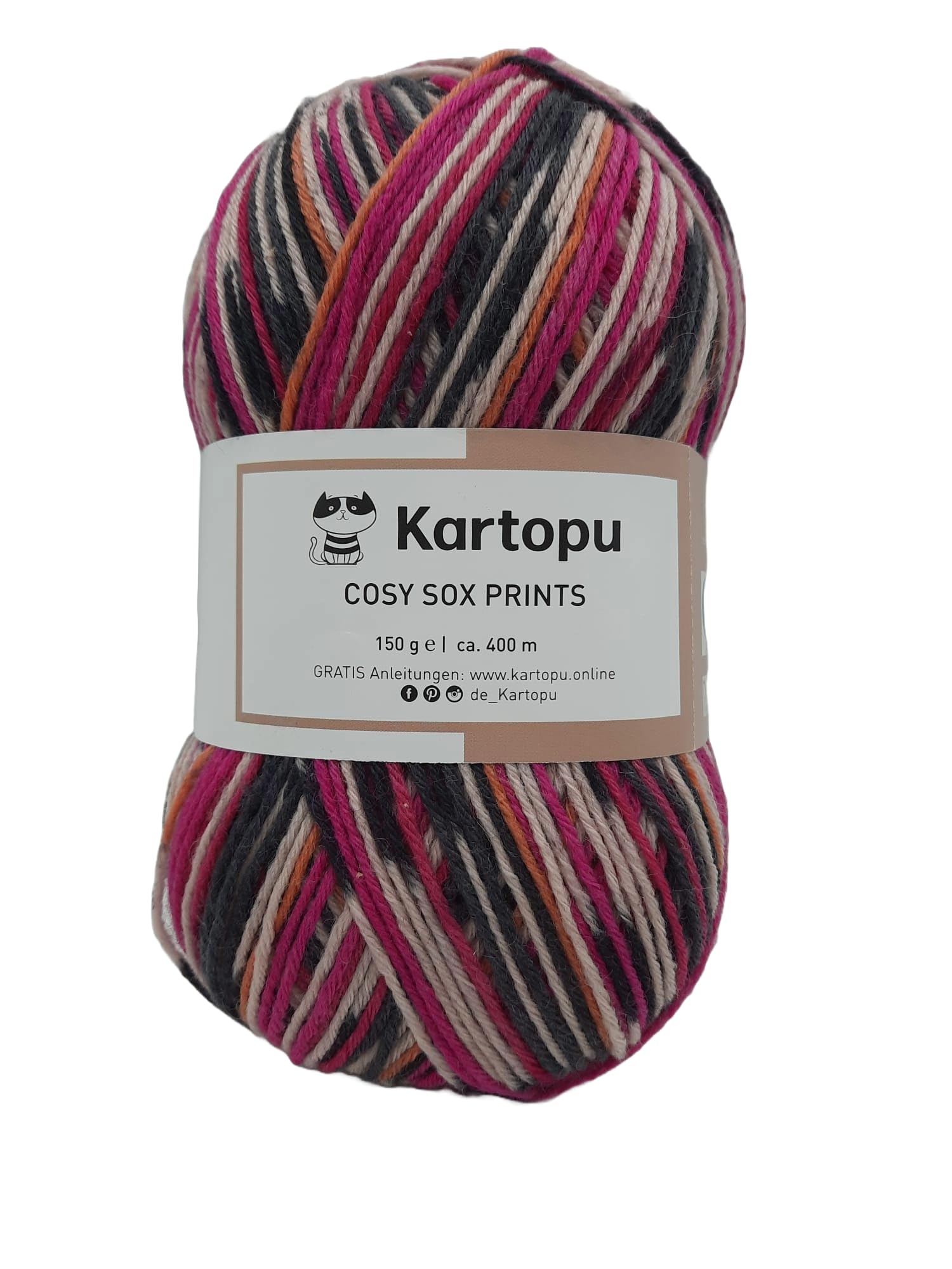 Sockenwolle Strumpfwolle 6fädig Sockenwolle Set 4x150gr, Colorfarben