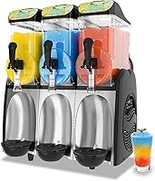 Vista 1 de Máquina comercial de granizado Máquina de margarita congelada de 12 galones para margaritas congeladas Mockaritas Daiquiris, máquina de granizado