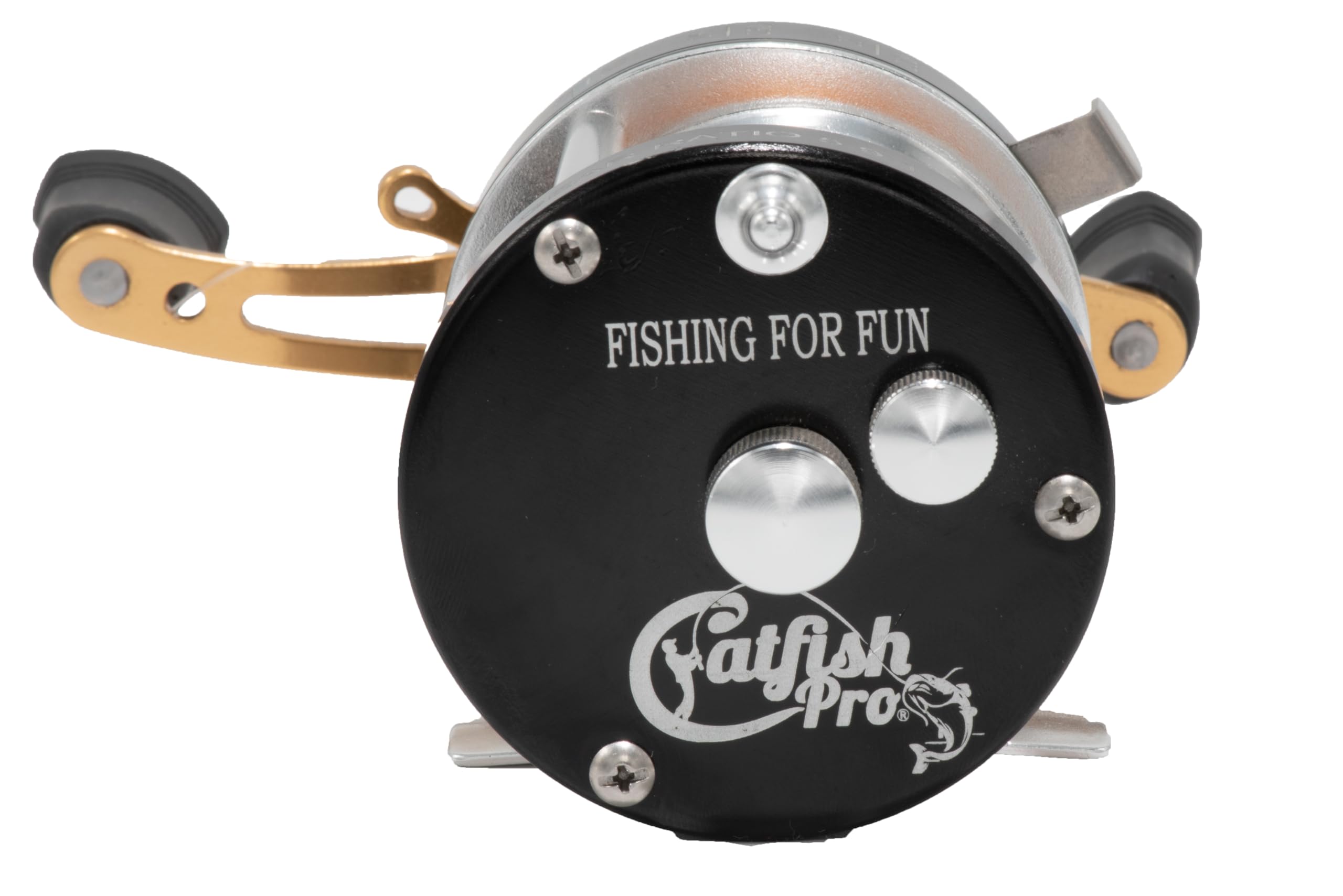 Catfish Pro Fishing for Fun Reel, Pre-Spooled with Line | Powerful, Durable, and Smooth Fishing Reel