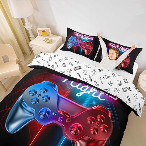 Vista 54 de Feelyou Hamsa Juego de funda de edredón Hamsa, juego de funda de edredón de Hamsa, diseño de ojos para niños, adolescentes, hombre, mujer, mayores