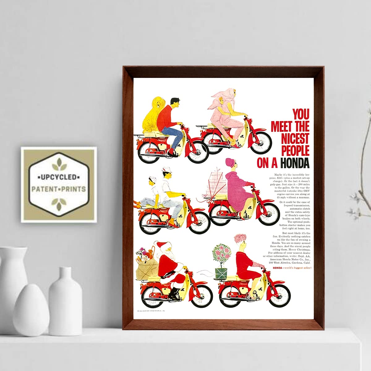 Amazon.co.jp: ホンダ スーパーカブ 1960年代 アメリカ雑誌 ビンテージ