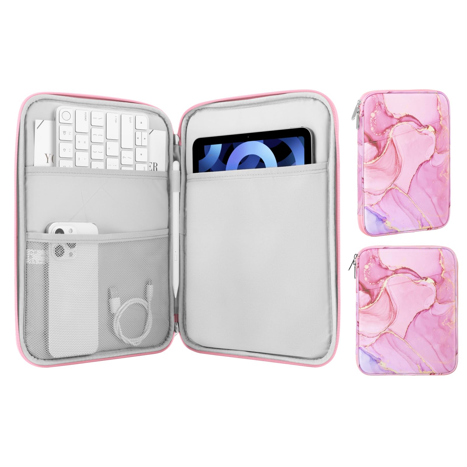 MoKo 9-11 Inch Tablet Sleeve Case, Fits New 11inch iPad Air M4/Pro M5, iPad A16 11", i-Pad 10/9/8/7th/Air 5/4th 10.9"/10.2", Tab S9/S8 11", Protective