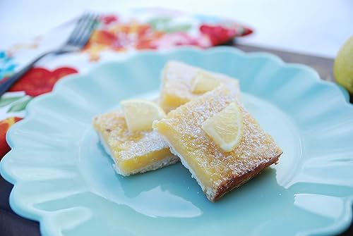 Miniatura 4 de Mom's Place - Mezcla de cuadrados de limón deliciosos, sin gluten, fácil de hacer, 1 paquete, 18 porciones por porción, postres deliciosos y