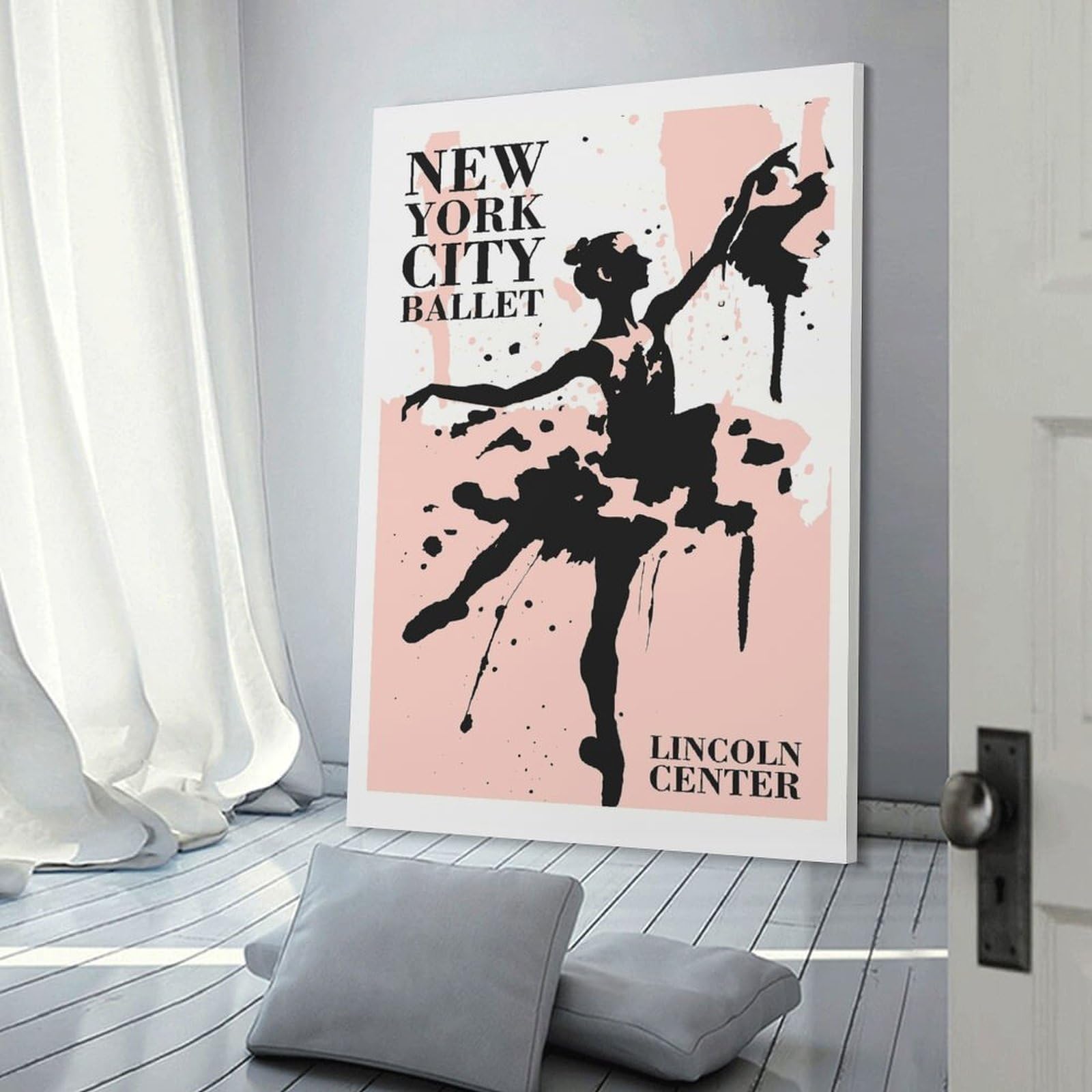 Junmoney Room Decor Wall Art School of Ballet, 20x30inch(50x75cm), for Gallery Wall Layouts in Home Or Office, Home Wall Art for Statement Displays